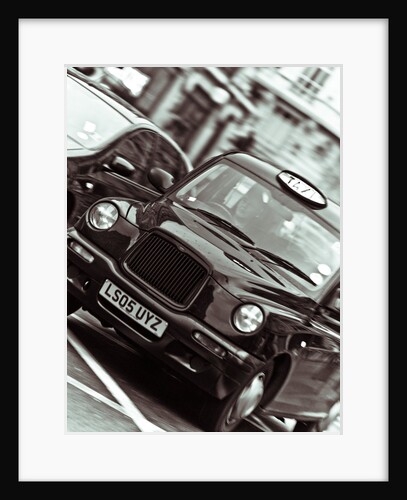 Black Cab London Taxi by Assaf Frank